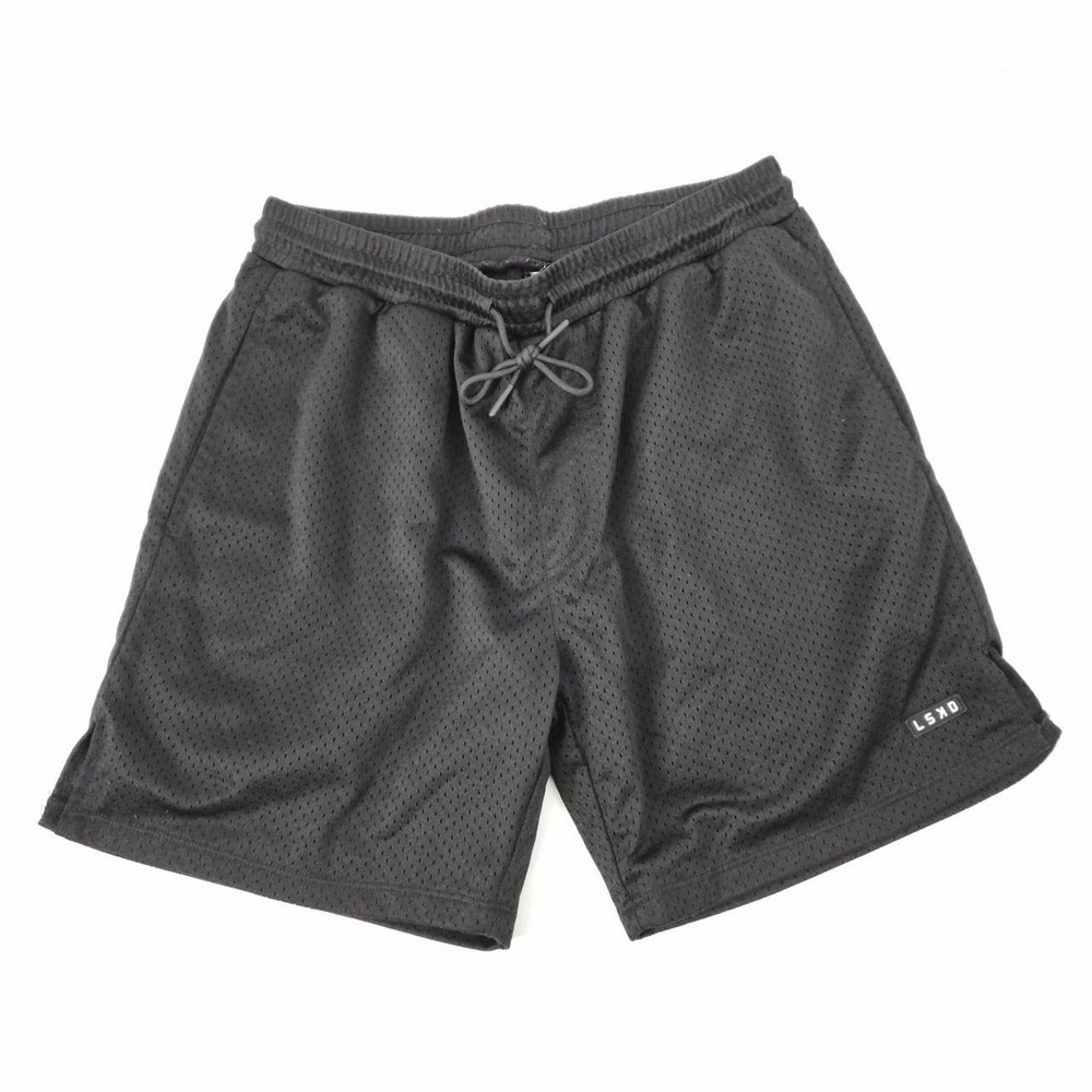 LSKD Black mesh Shorts